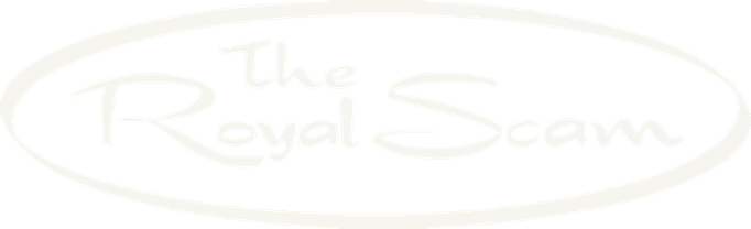 Heroes Sports Bar · The Royal Scam Logo