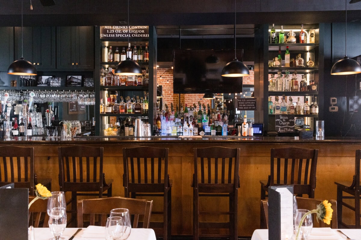 Inside The Royal Scam restaurant
